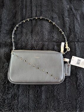 Coach Plaza W/ Rivets Shoulder Bag